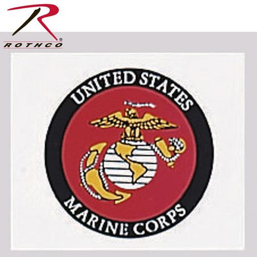 Rothco US Marine Corps Decal - BACK GUM