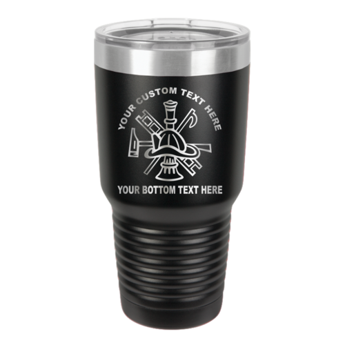 Fire Department Custom Laser Engraved 30 oz Tumbler