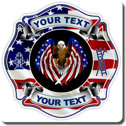 Fire Department Custom Decal 