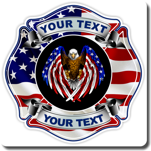Fire Department Custom Decal