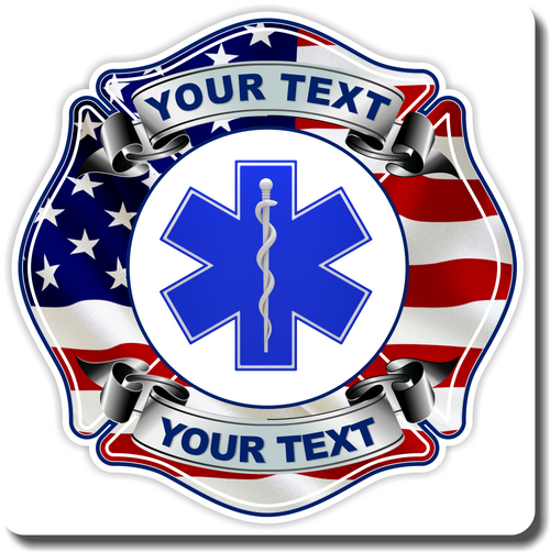 Fire Department Custom Decal