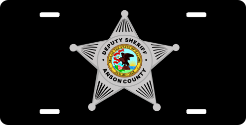Custom Law Enforcement License Plate PLP019