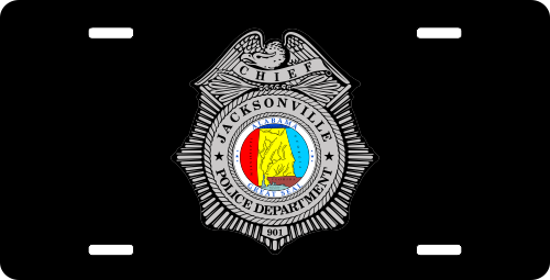 Custom Law Enforcement License Plate PLP025