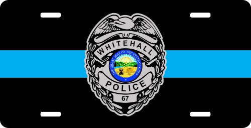 Custom Law Enforcement License Plate PLP035