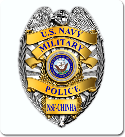 Custom Reflective Sheriff 6 Point Star Badge Decal