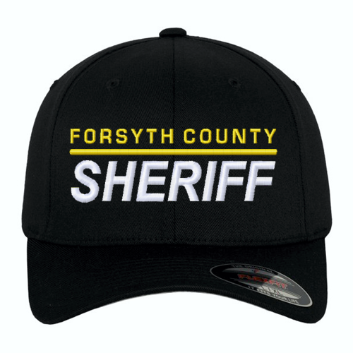 Law Enforcement Custom Embroidered Flexfit Duty Baseball Cap