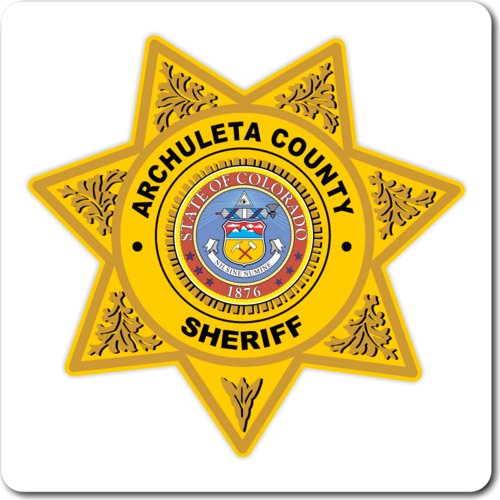 Custom Sheriff Police 7 Point Badge Decal